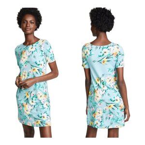 NWT Yumi Kim Sun Dance Livi Shift Dress Size M‎ Blue Floral Mini Stretch Comfy